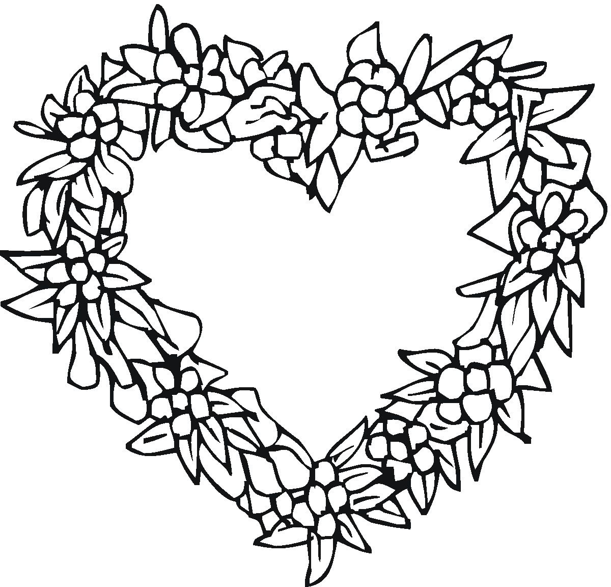 55 Coloring Pages Heart 59