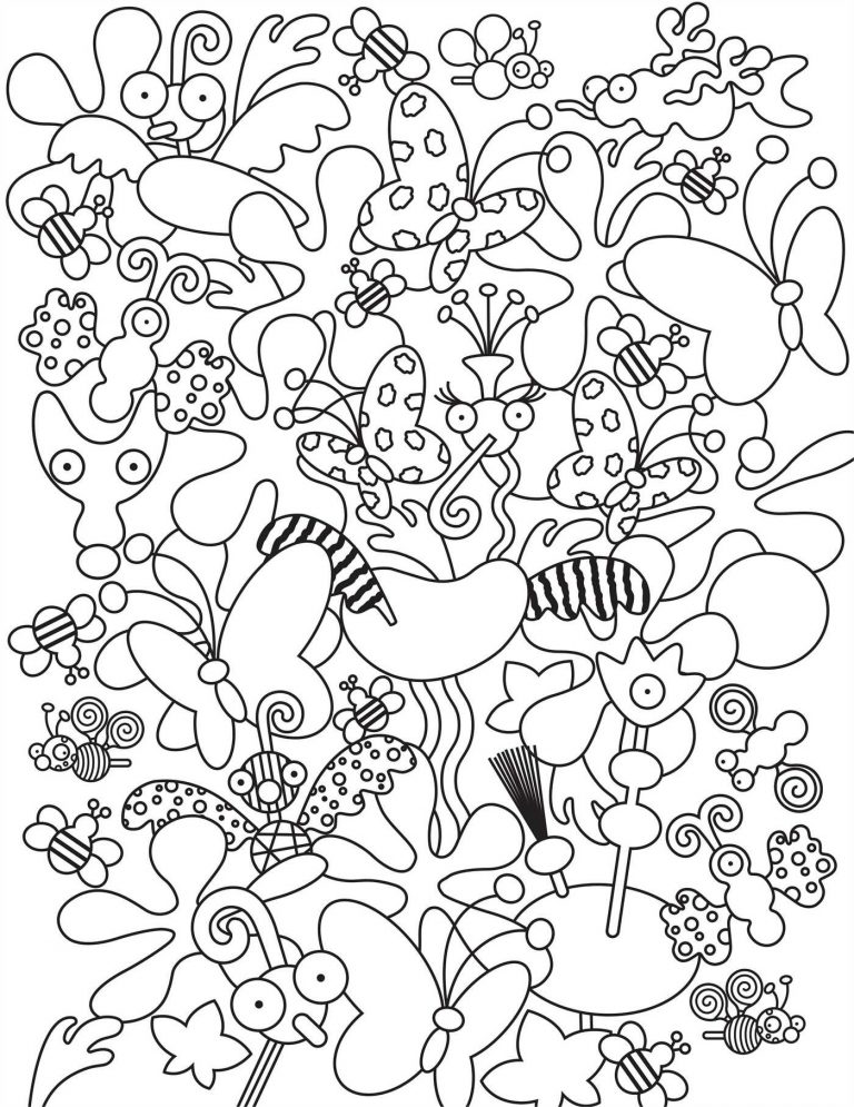 55 Doodle Coloring Pages 5