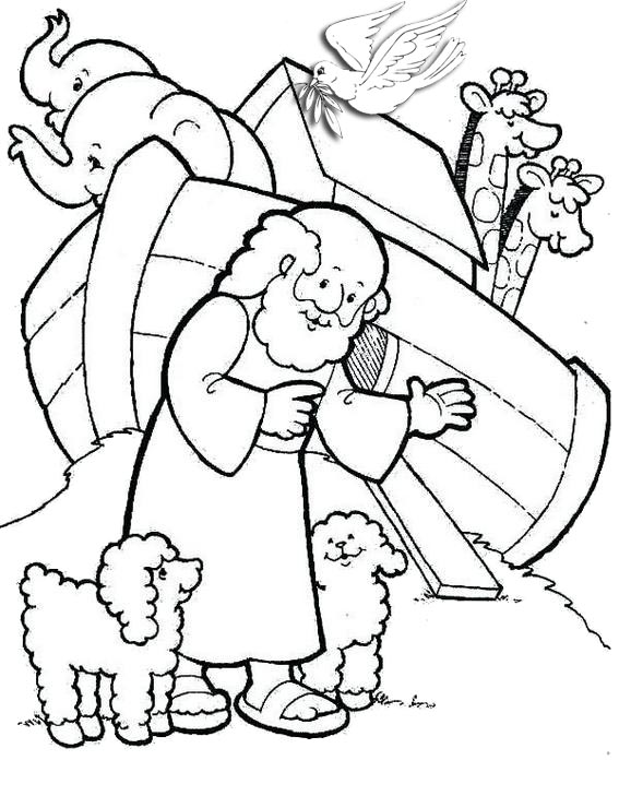 55 Noah’S Ark Coloring Pages 15