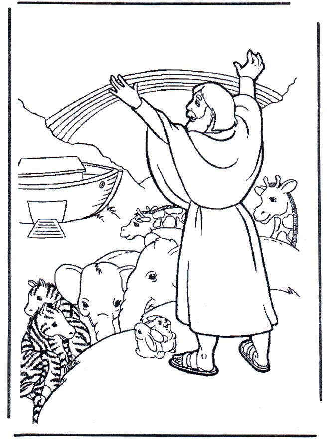 55 Noah’S Ark Coloring Pages 19