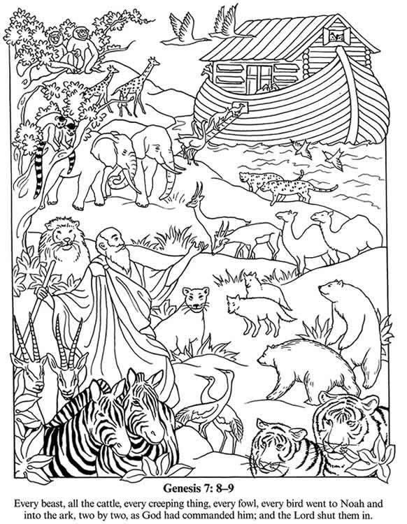 55 Noah’S Ark Coloring Pages 43