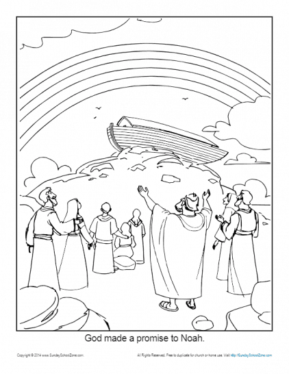 55 Noah’S Ark Coloring Pages 44