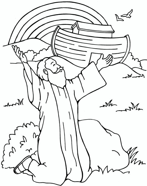 55 Noah’S Ark Coloring Pages 45