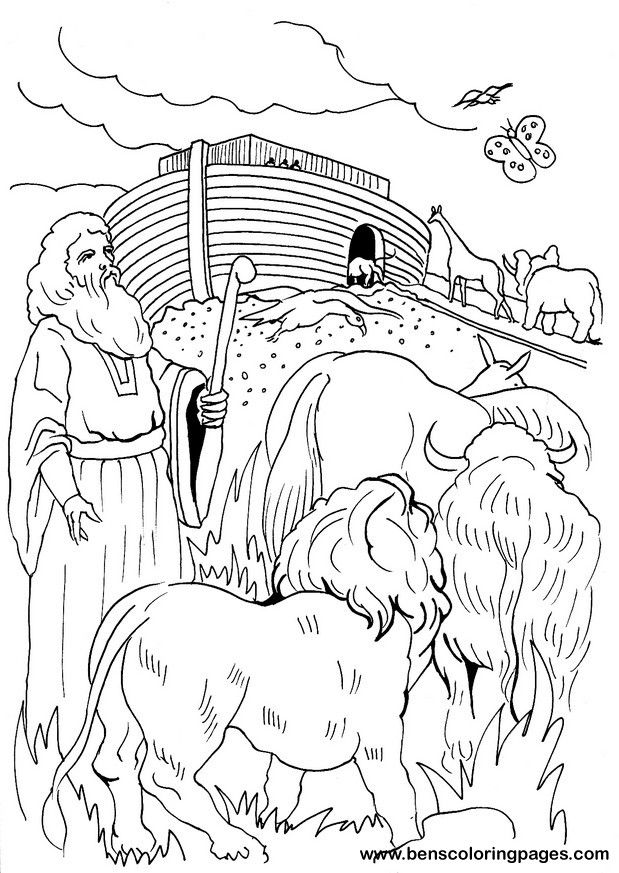 55 Noah’S Ark Coloring Pages 48