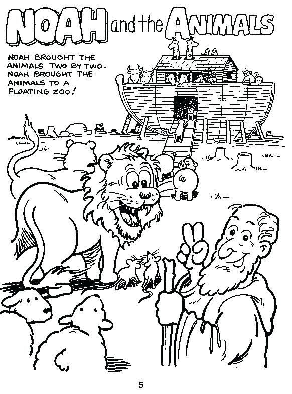 55 Noah’S Ark Coloring Pages 66