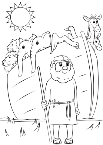 55 Noah’S Ark Coloring Pages 69