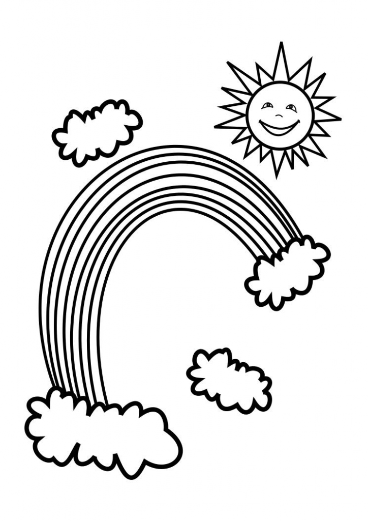 55 Printable Rainbow Coloring Pages 33