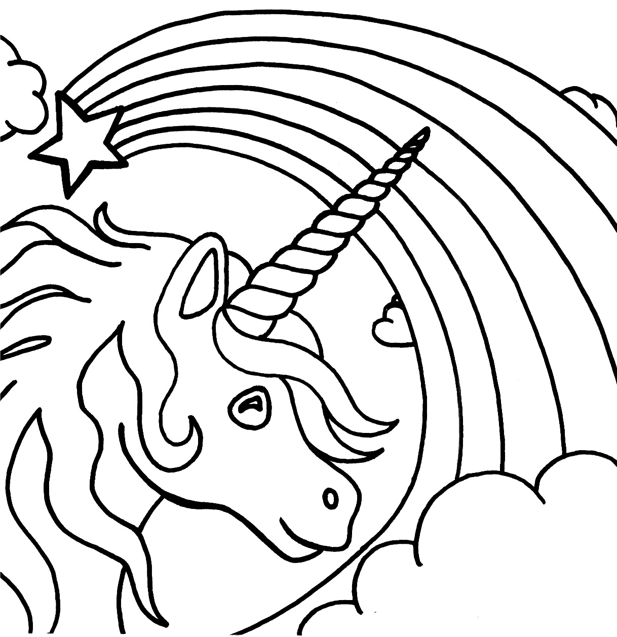 55 Printable Rainbow Coloring Pages 44