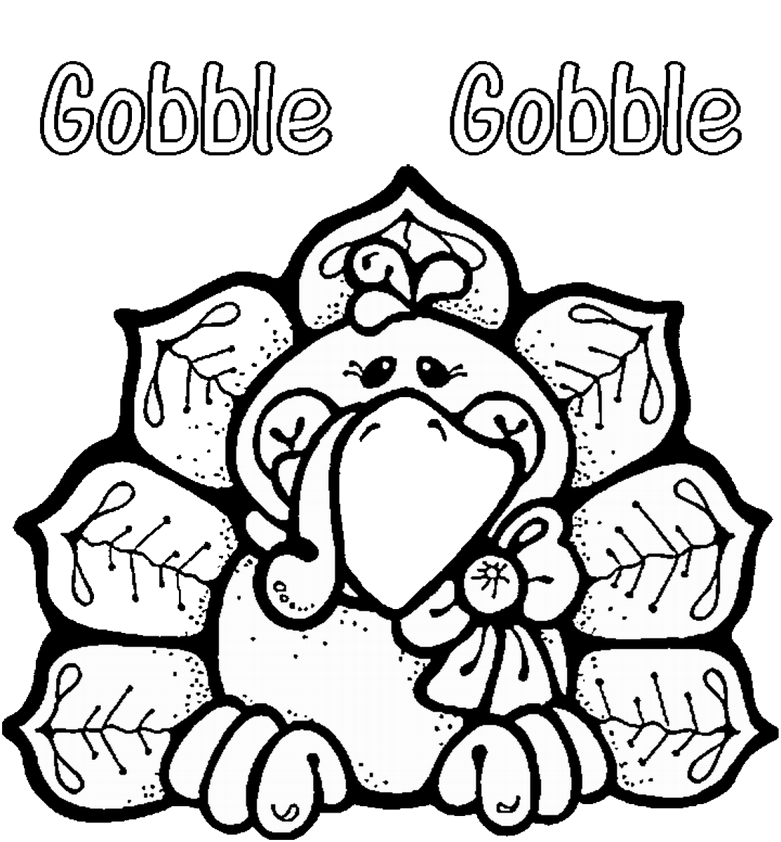 55 Printable Thanksgiving Coloring Pages 38