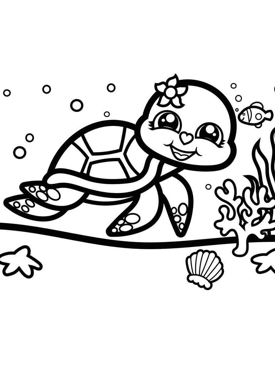 55 Sea Turtle Coloring Pages 40