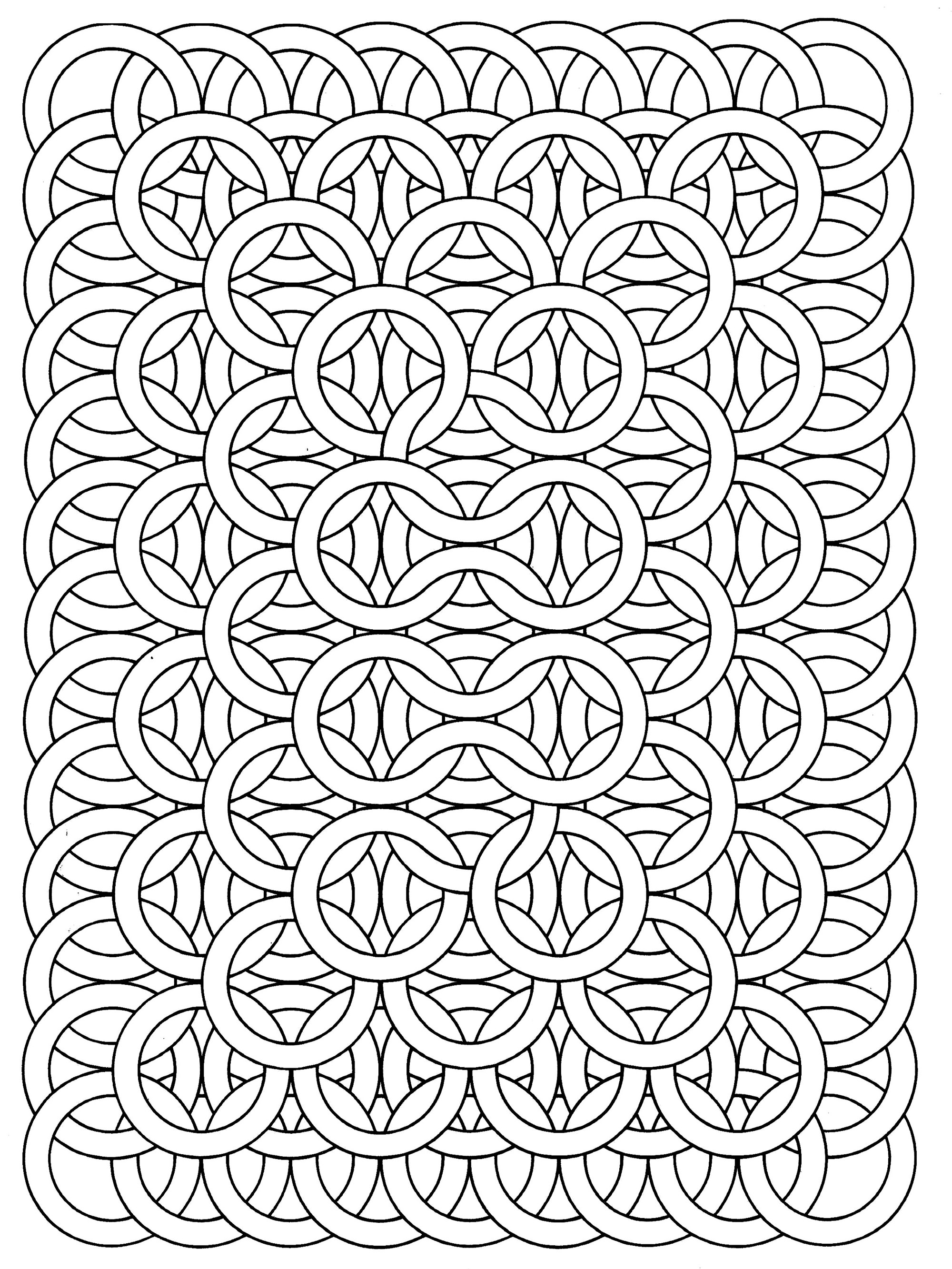 55 Simple Coloring Pages For Adults 11