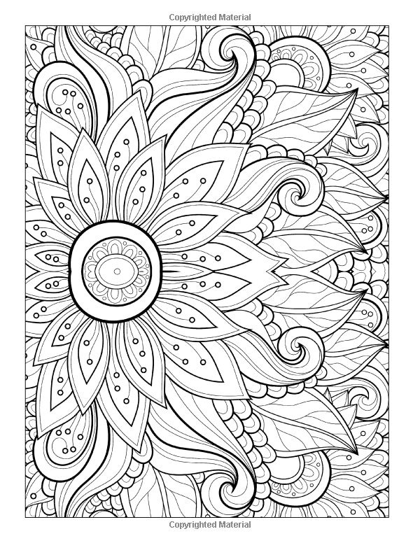 55 Simple Coloring Pages For Adults 44