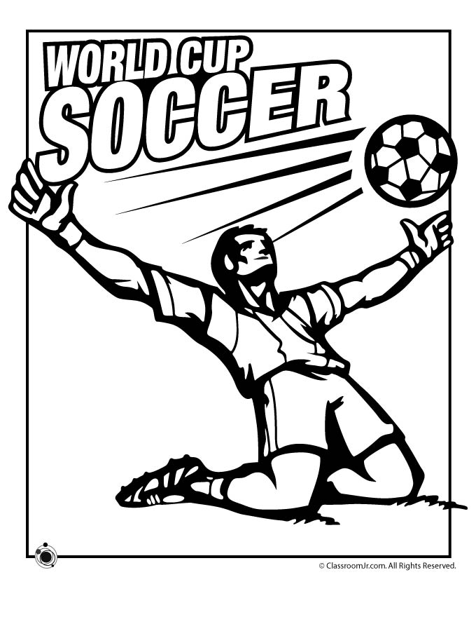 55 Soccer Coloring Sheets 16