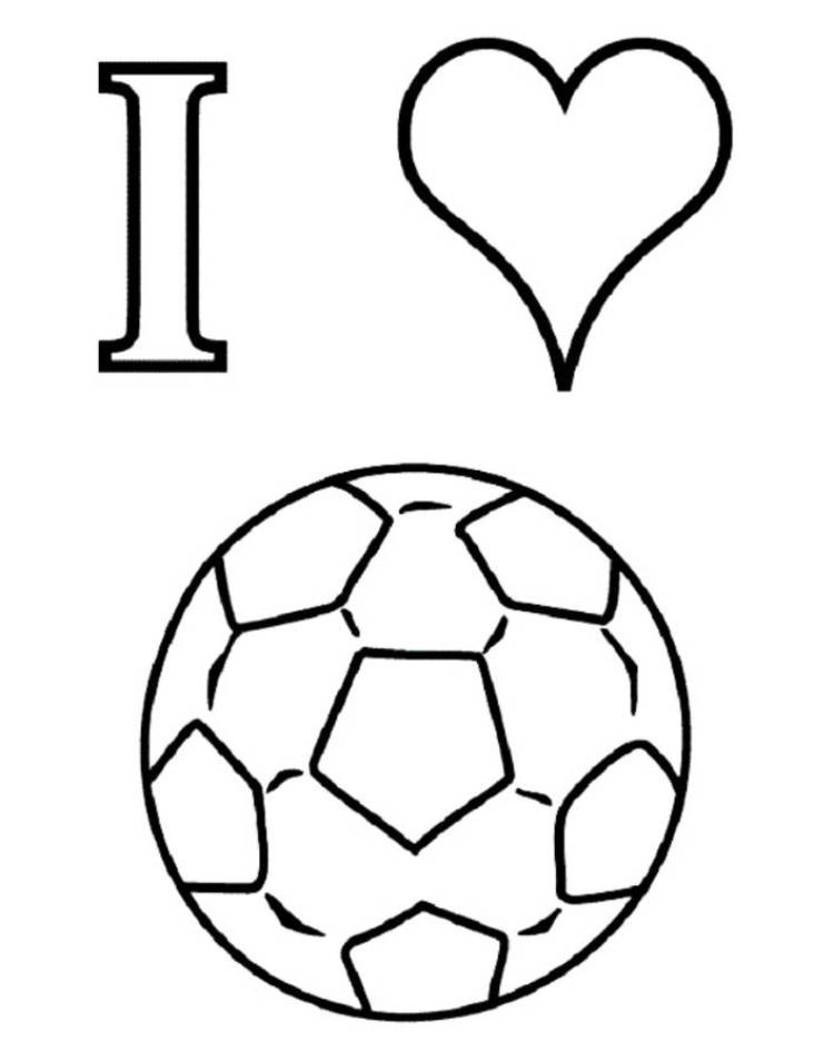 55 Soccer Coloring Sheets 19