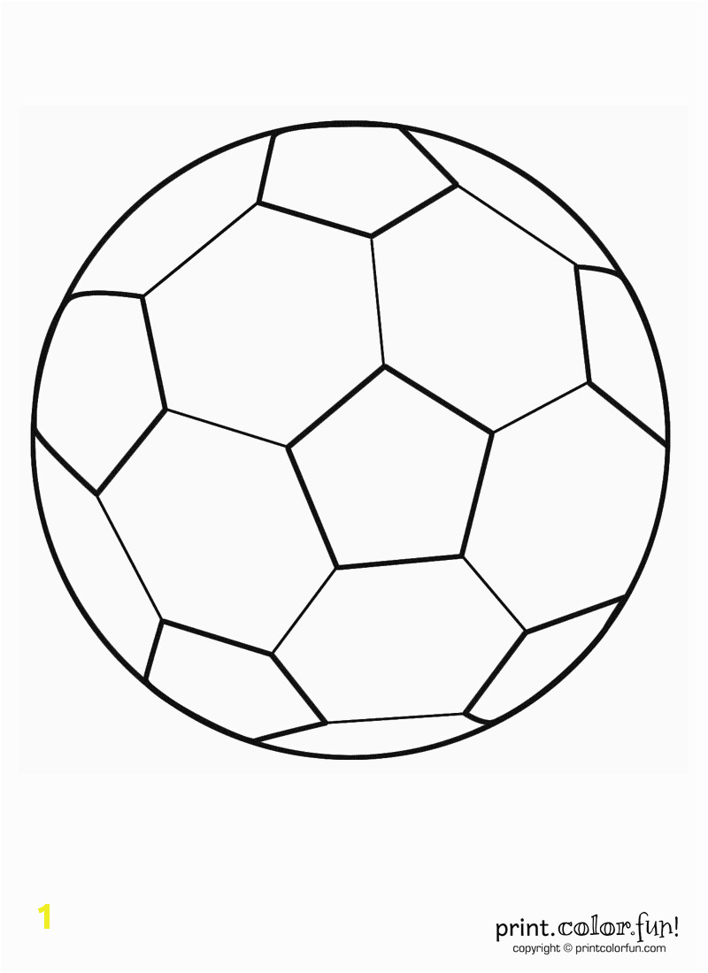 55 Soccer Coloring Sheets 20