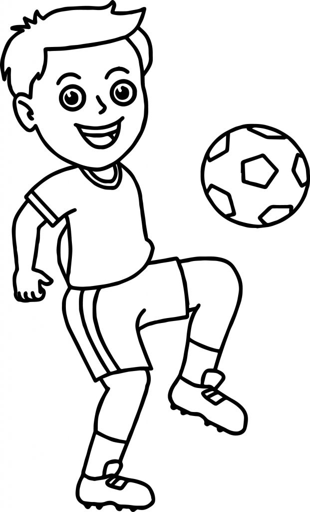 55 Soccer Coloring Sheets 21