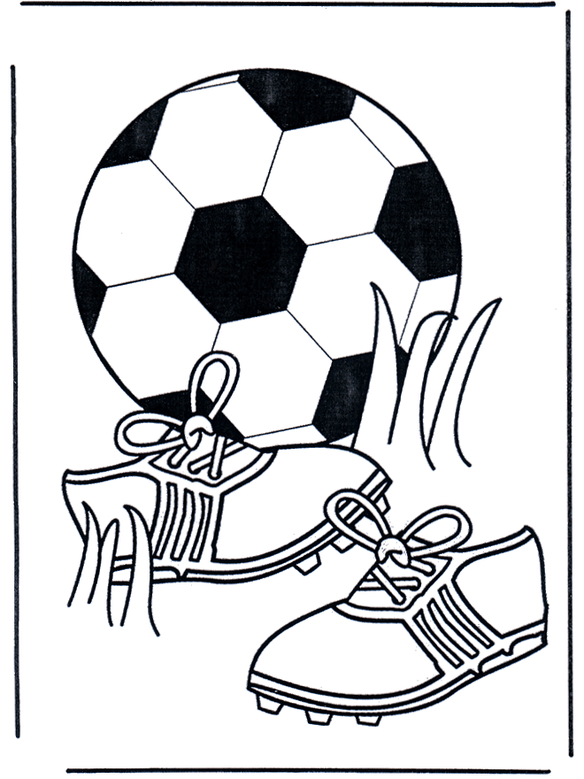 55 Soccer Coloring Sheets 32