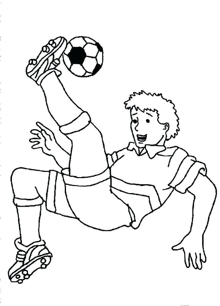 55 Soccer Coloring Sheets 52