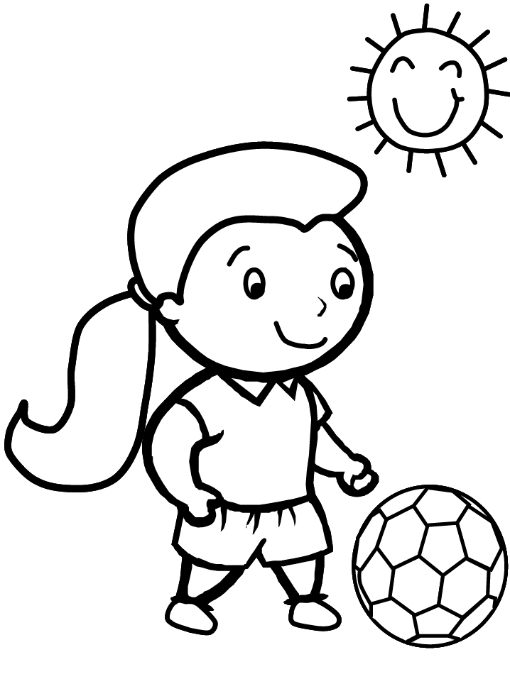 55 Soccer Coloring Sheets 53