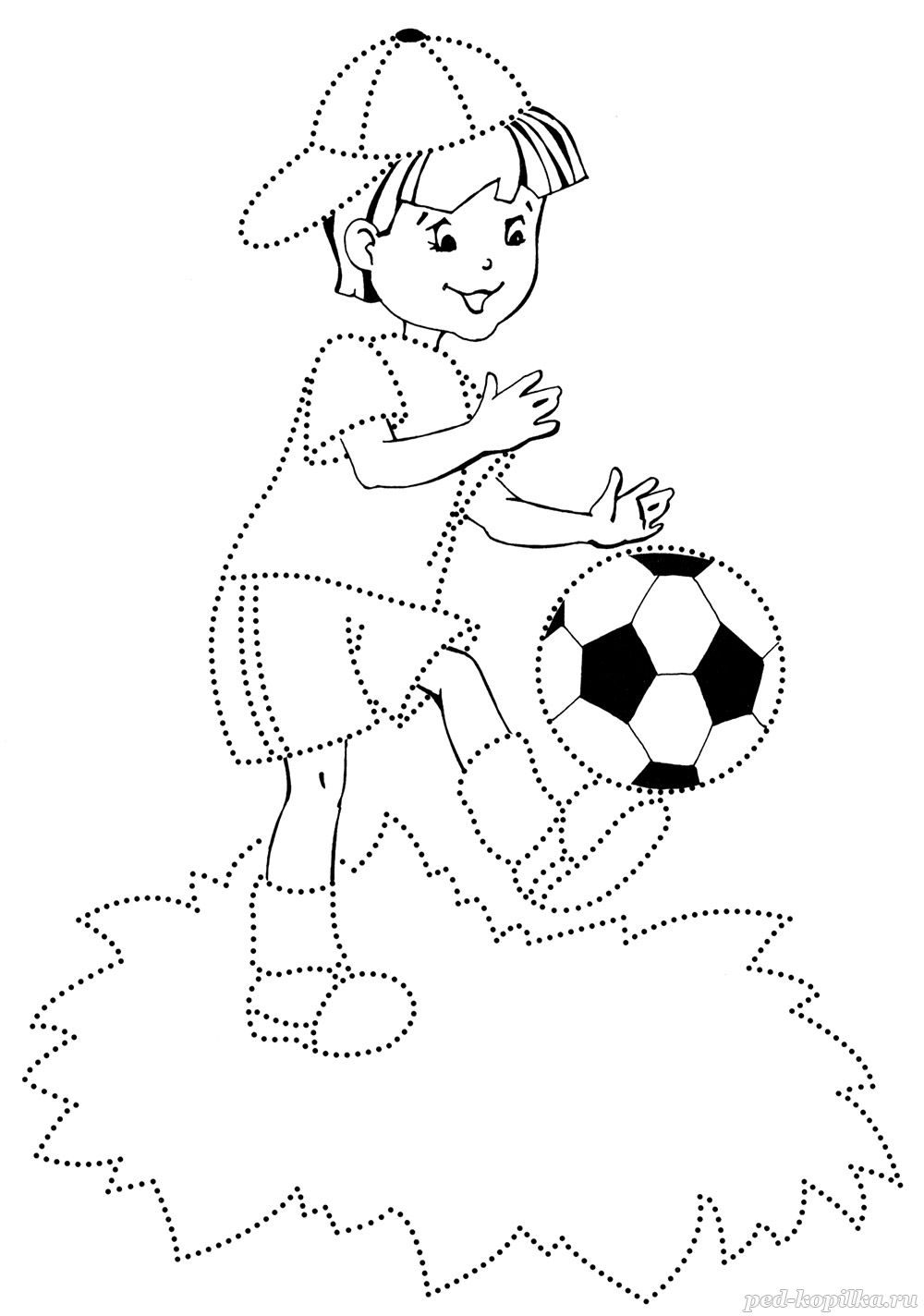 55 Soccer Coloring Sheets 61