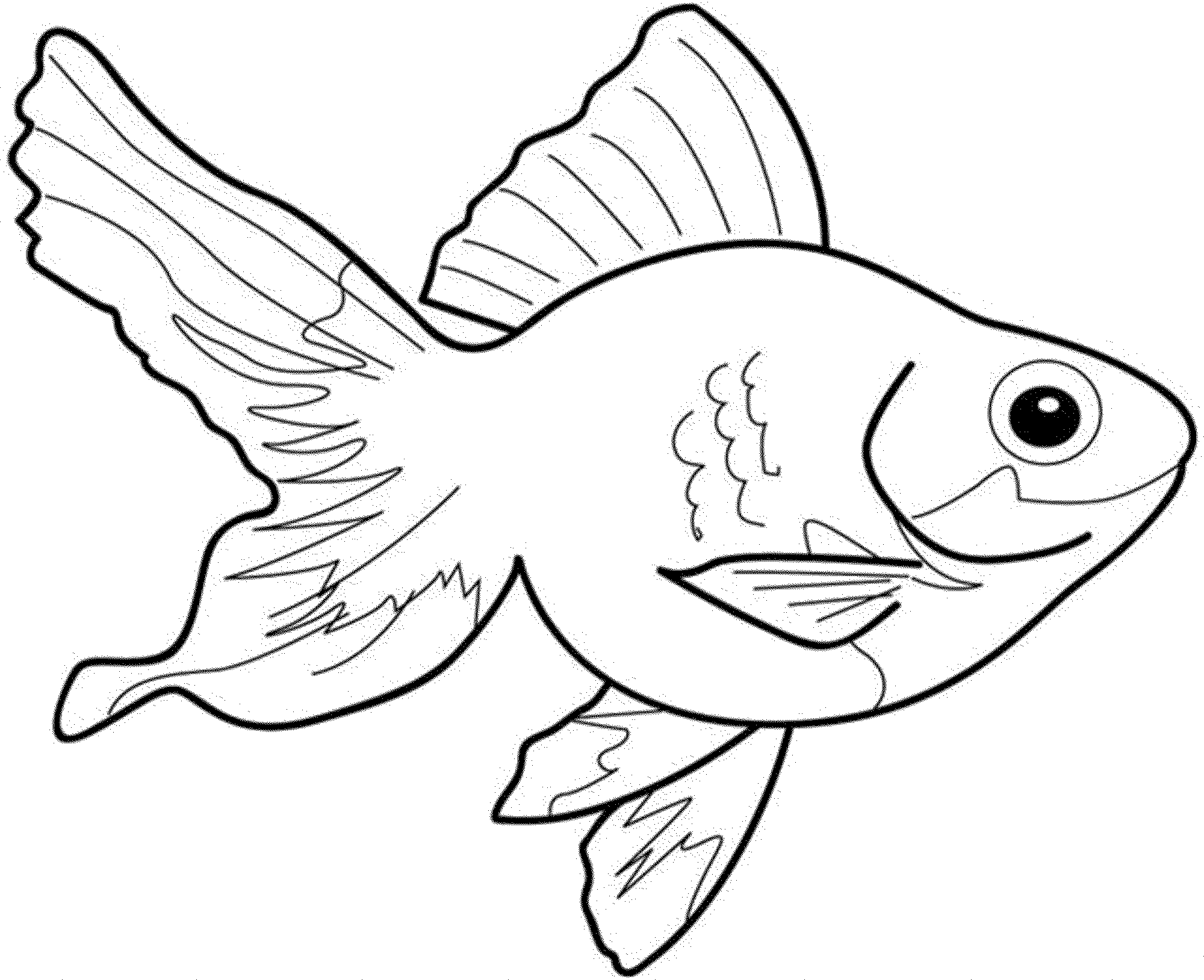 56 Fish Coloring Sheet 43