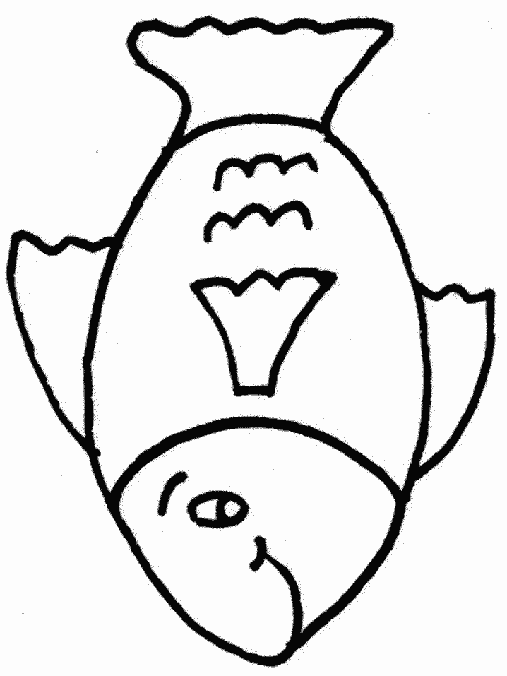 56 Fish Coloring Sheet 55