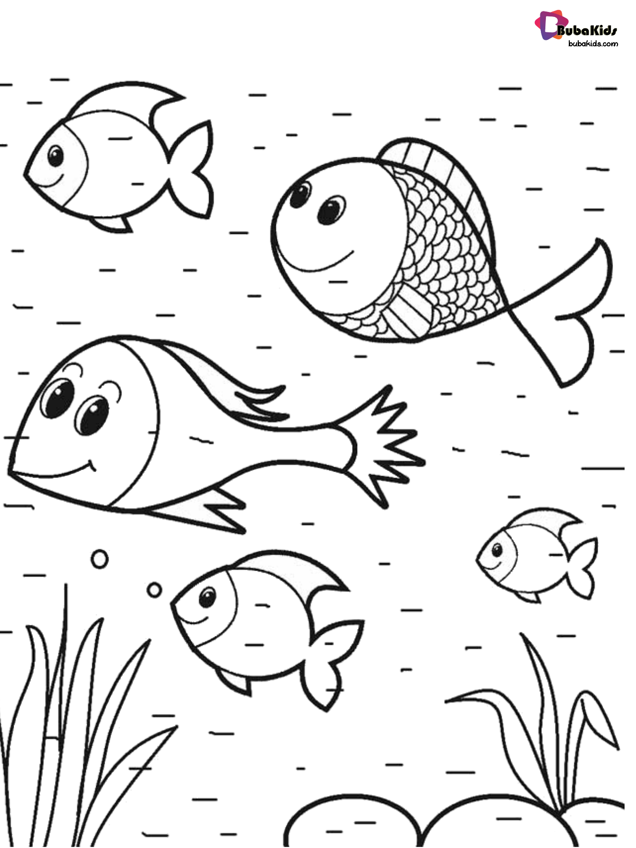 56 Fish Coloring Sheet 56