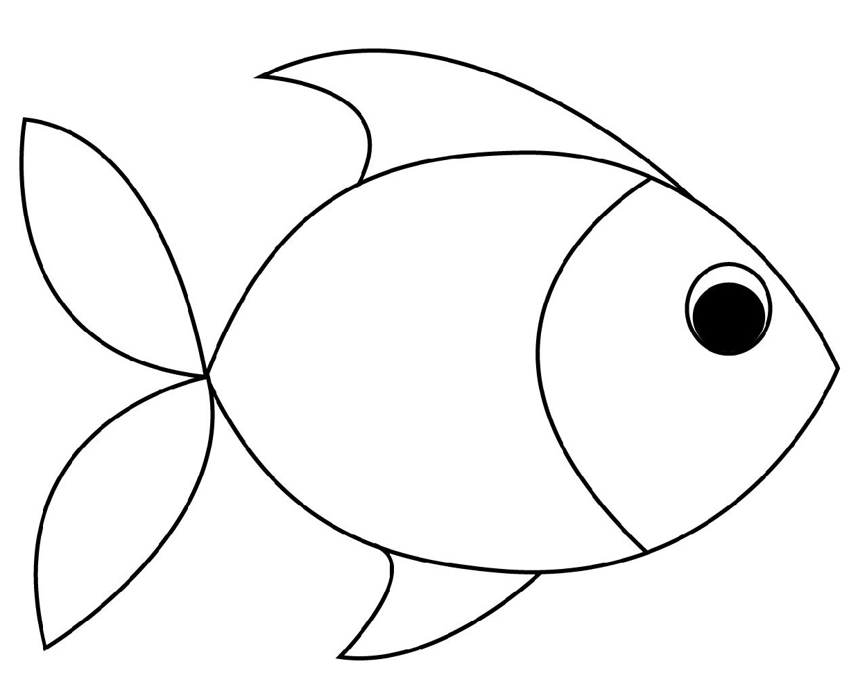 56 Fish Coloring Sheet 64