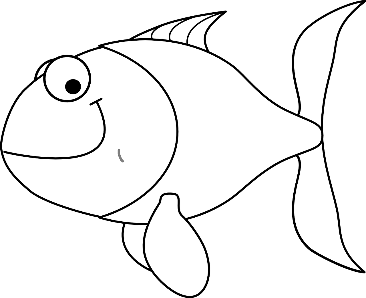 56 Fish Coloring Sheet 67