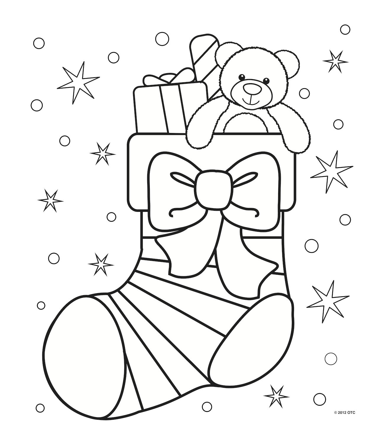 60 Children’S Christmas Coloring 3