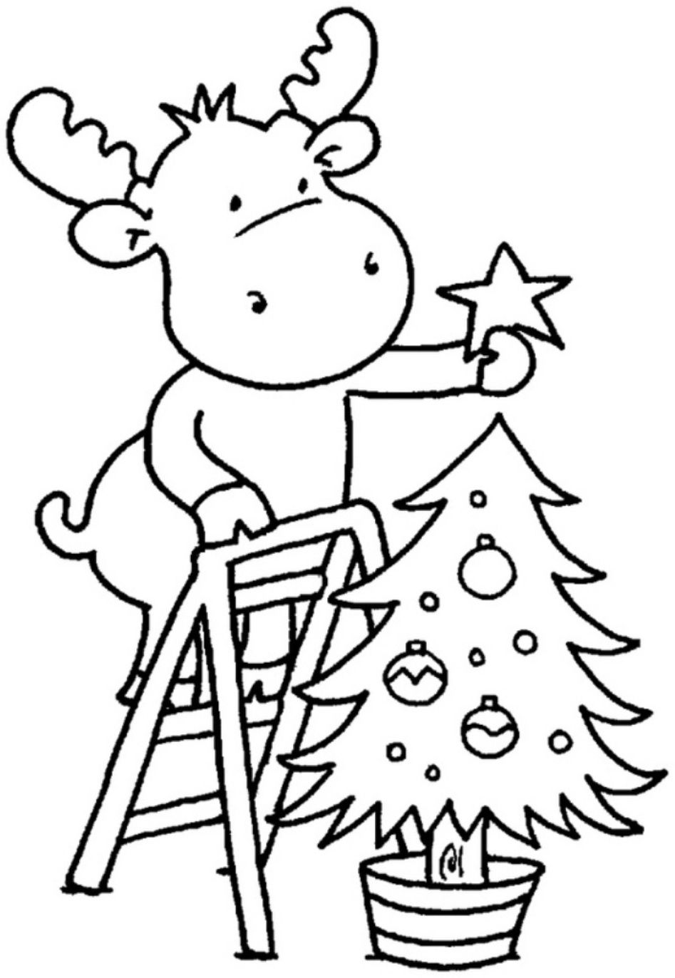 60 Children’S Christmas Coloring 34