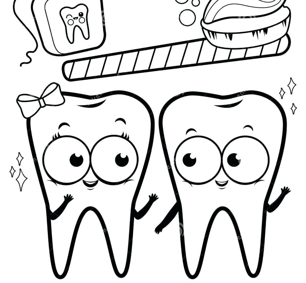 60 Dental Coloring Pages 31