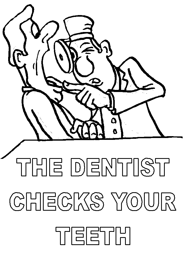 60 Dental Coloring Pages 32