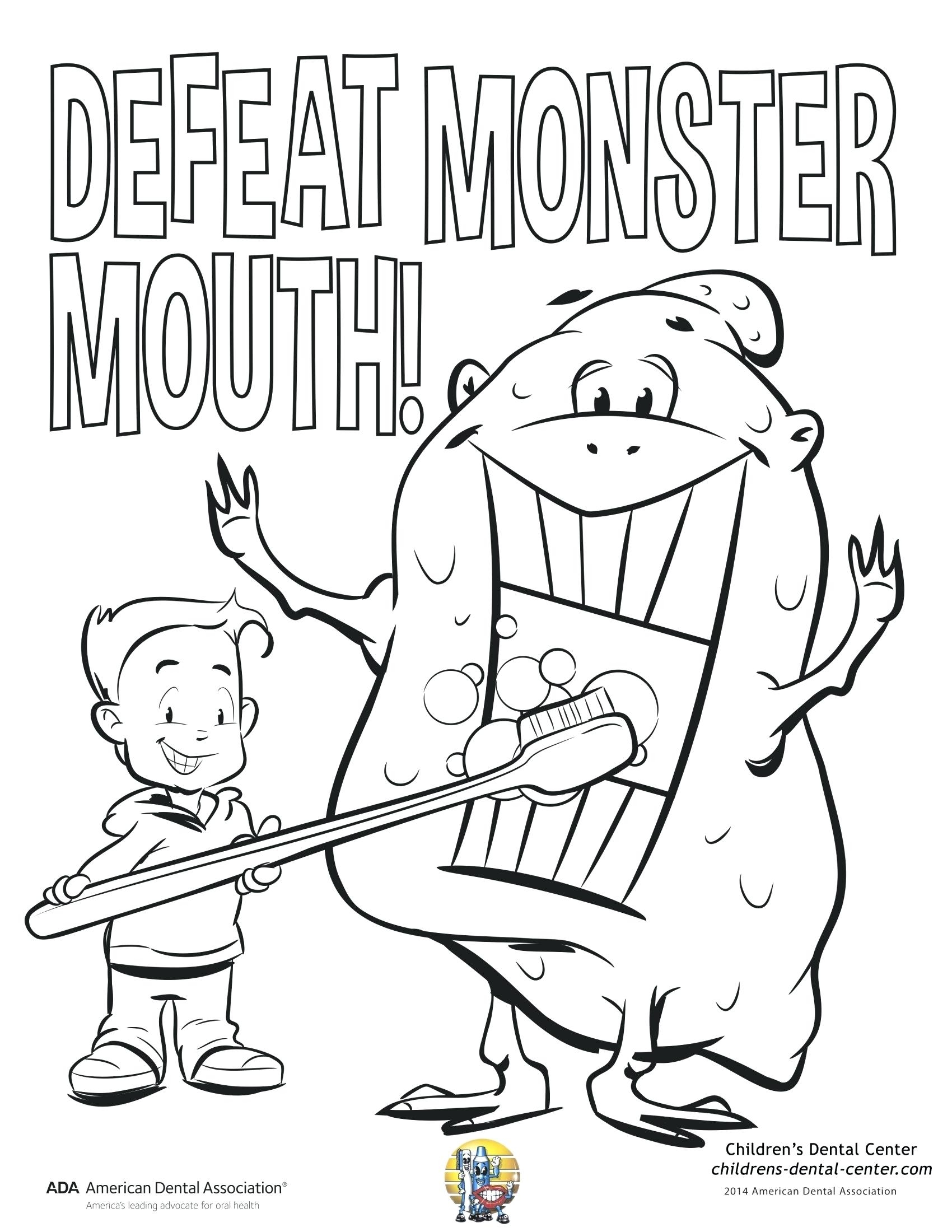 60 Dental Coloring Pages 49