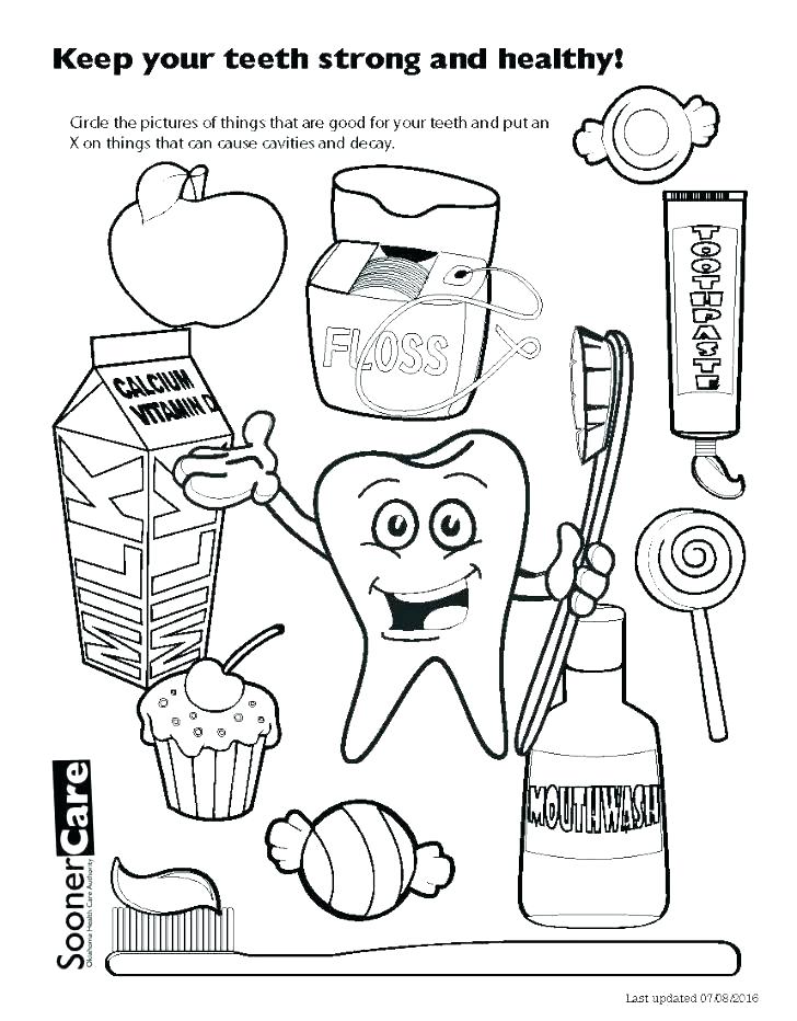 60 Dental Coloring Pages 53