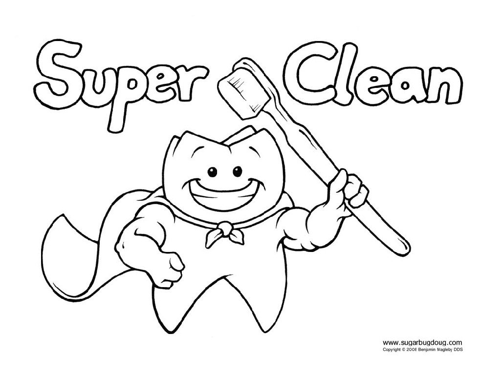 60 Dental Coloring Pages 55