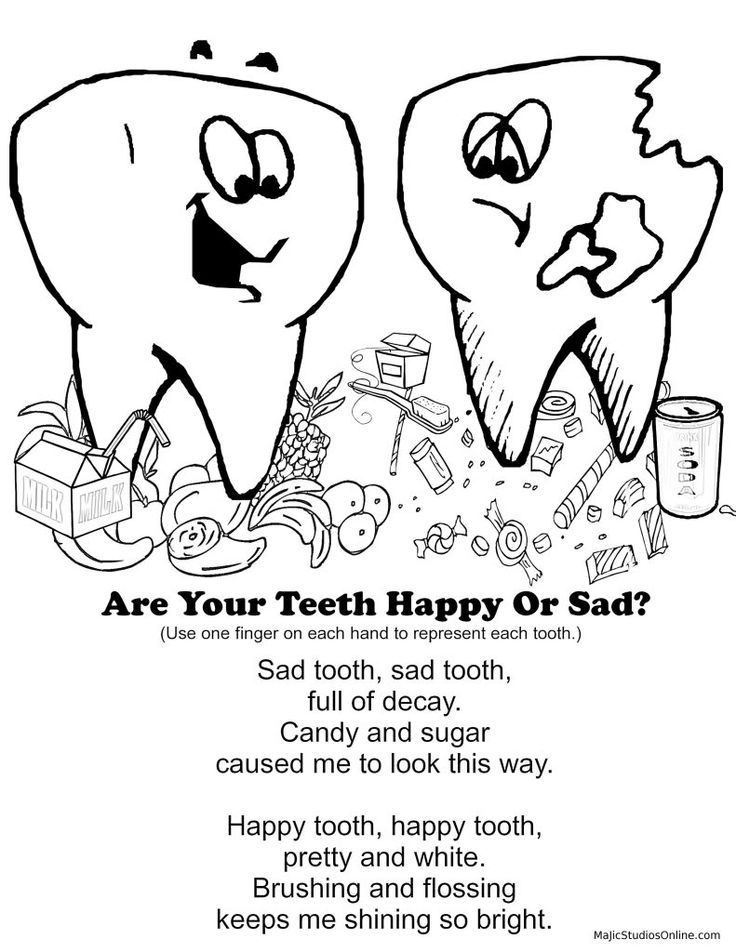 60 Dental Coloring Pages 56