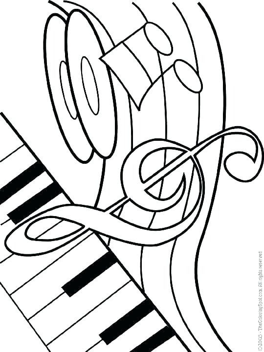 60 Music Coloring Sheets 65