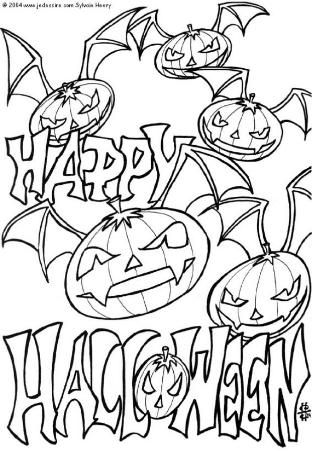 90 Free Halloween Printable Coloring Pages 66