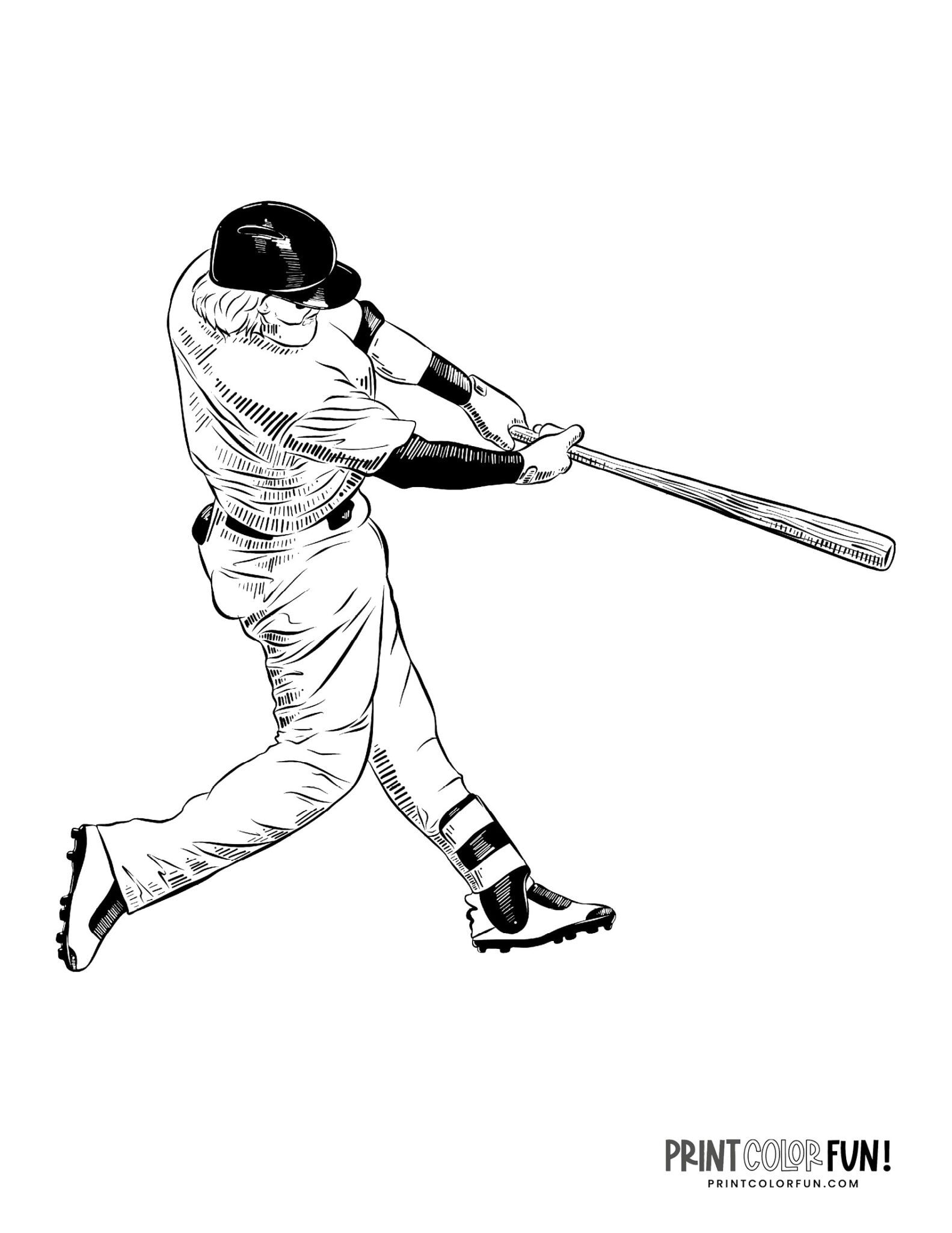 90 Printable Baseball Coloring Pages 79