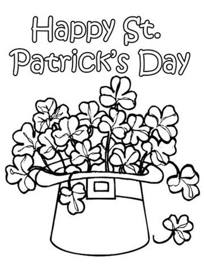 90 Printable Saint Patricks Day Coloring Pages 79