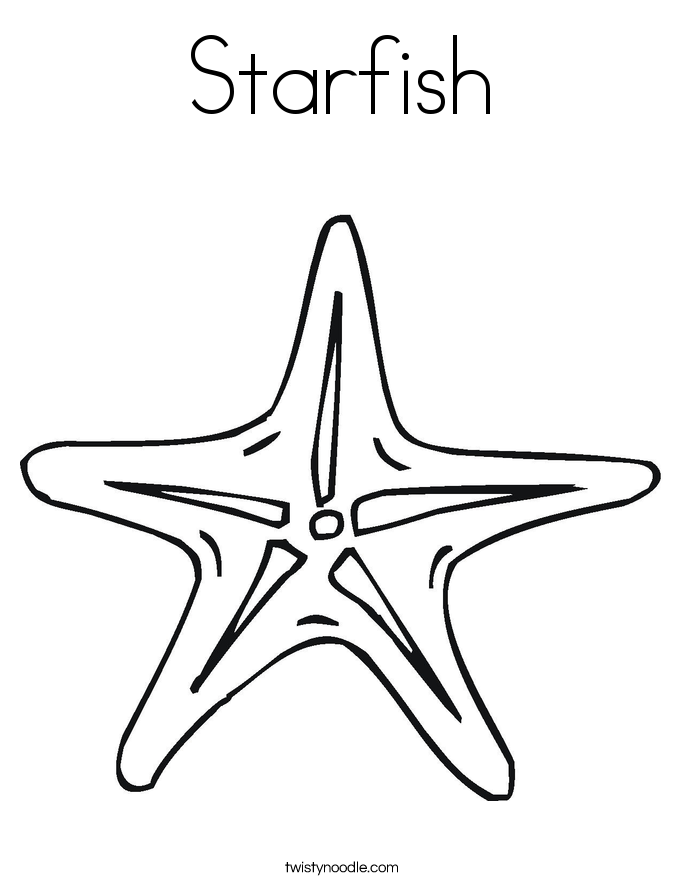 90 Printable Starfish Coloring Pages 84