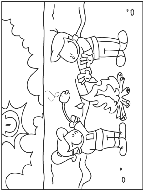 90 Printable Sunbathing Coloring Pages 49