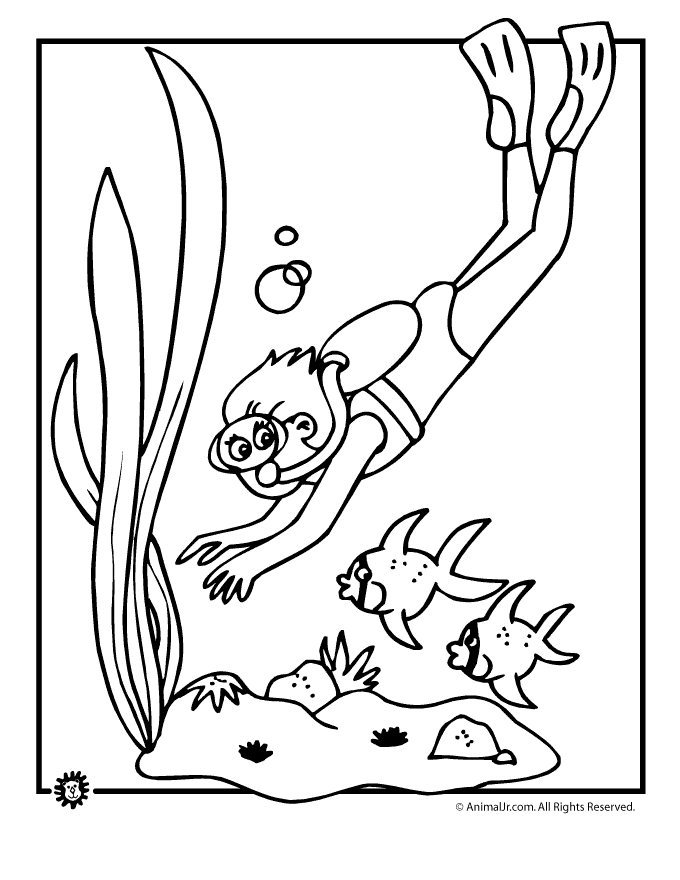 90 Printable Sunbathing Coloring Pages 51