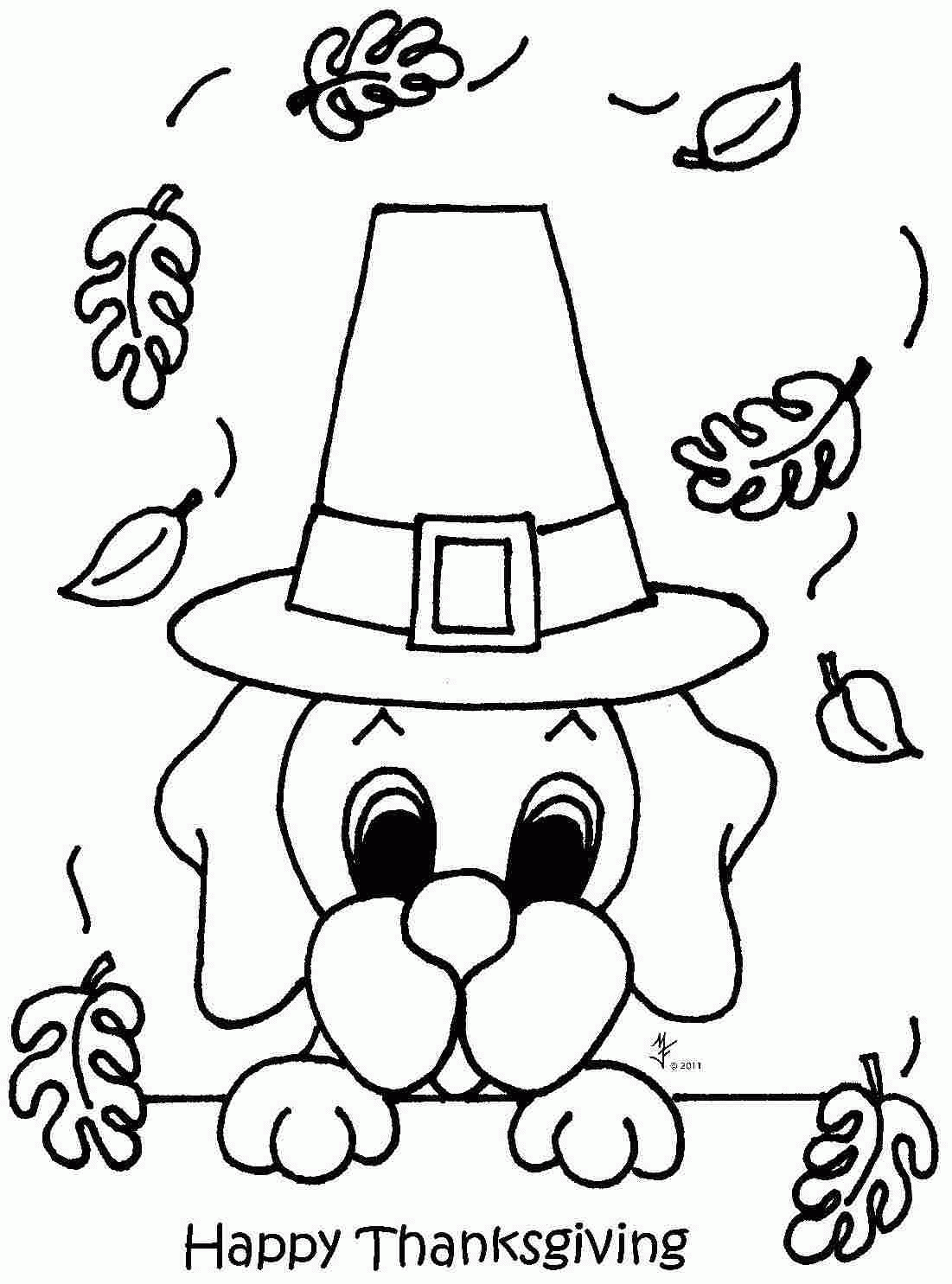 90 Thanksgiving Printable Coloring Pages 22