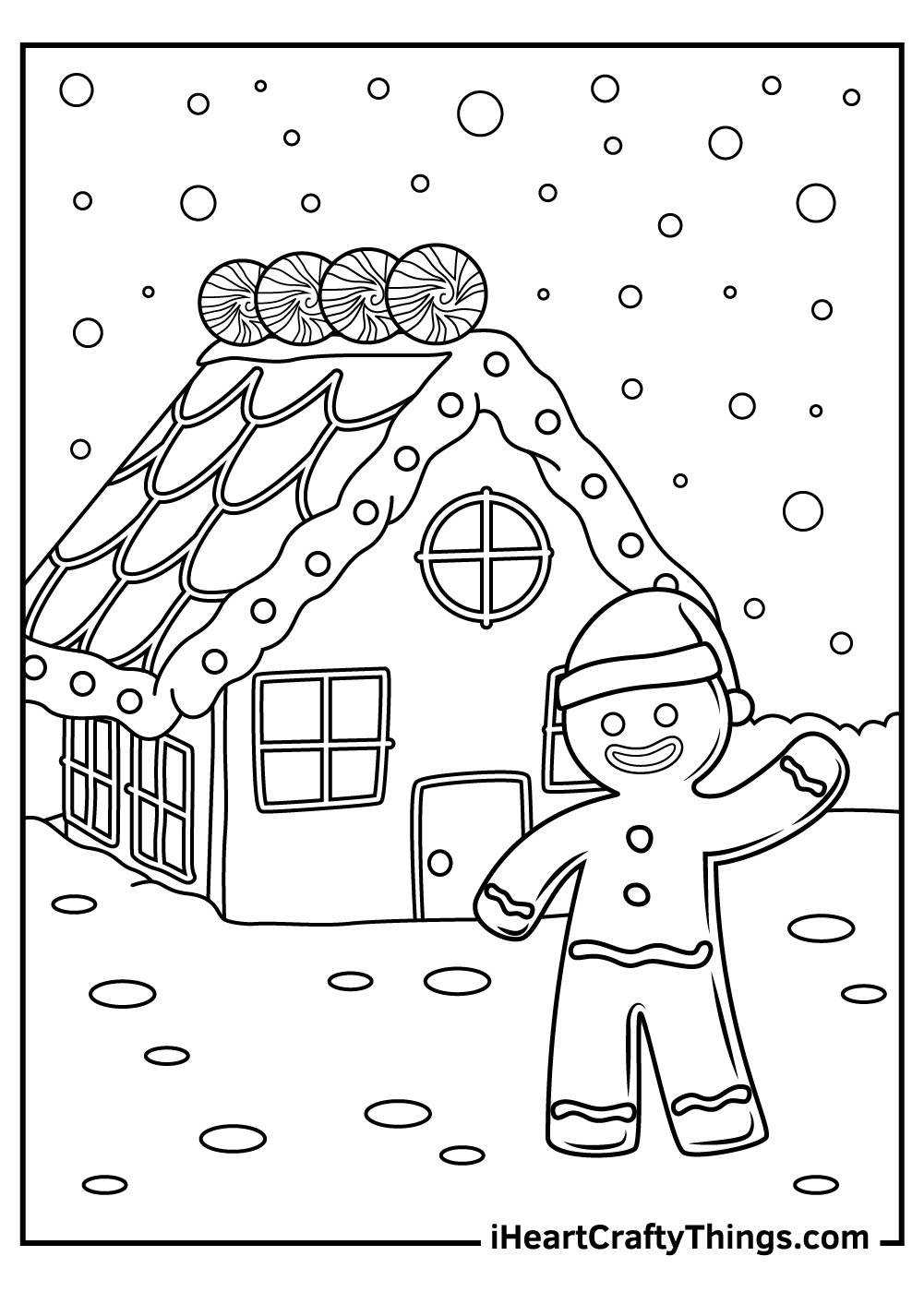 Get 85 Gingerbread Coloring Pages Printable Ideas 31