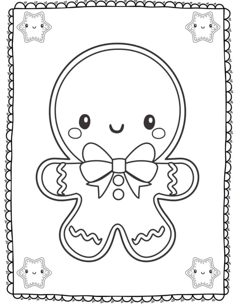 Get 85 Gingerbread Coloring Pages Printable Ideas 33