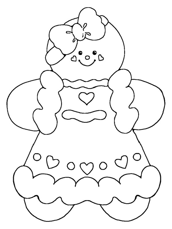 Get 85 Gingerbread Coloring Pages Printable Ideas 34