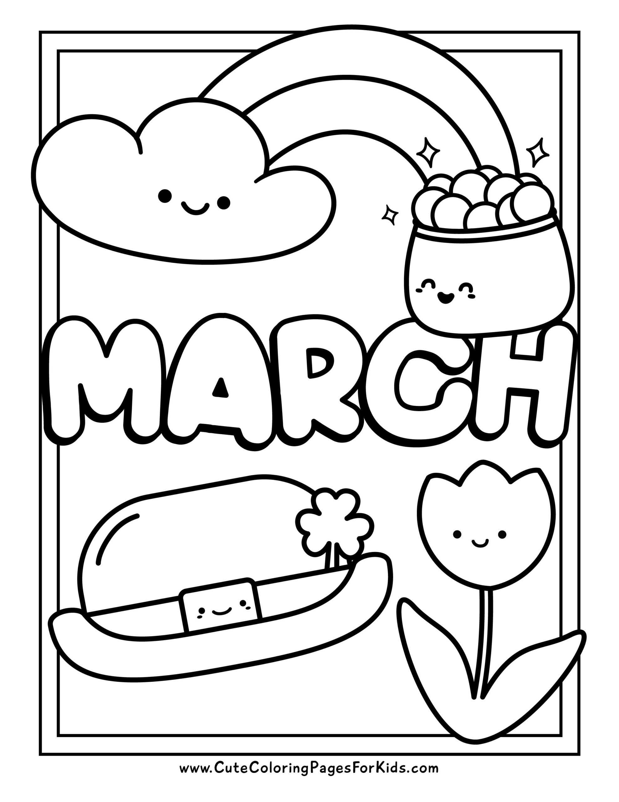 Get 85 March Coloring Sheet Ideas 26