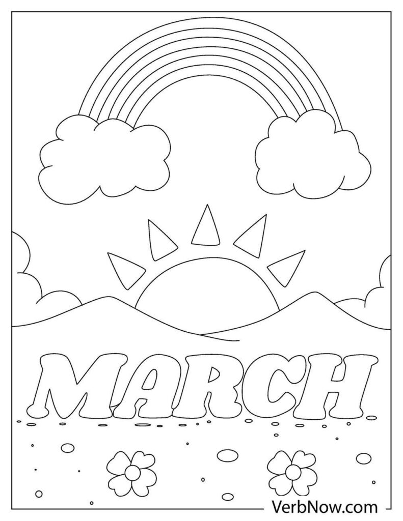 Get 85 March Coloring Sheet Ideas 44